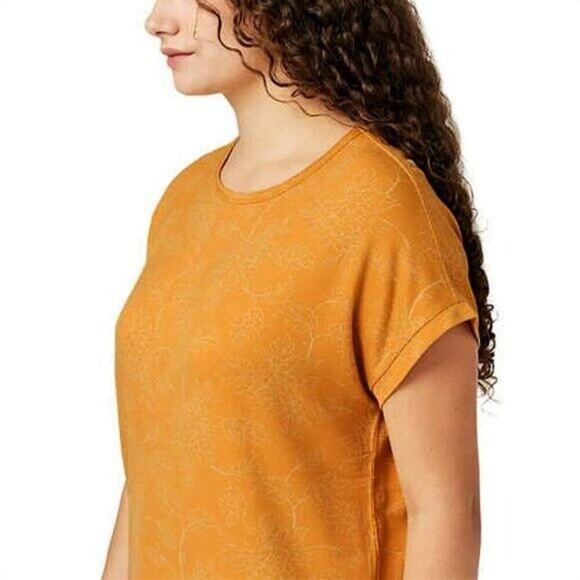 NWT Buffalo Devid Bitton Ultra Soft Relaxed Fit Floral Print T-Shirt Top - Picture 5 of 8